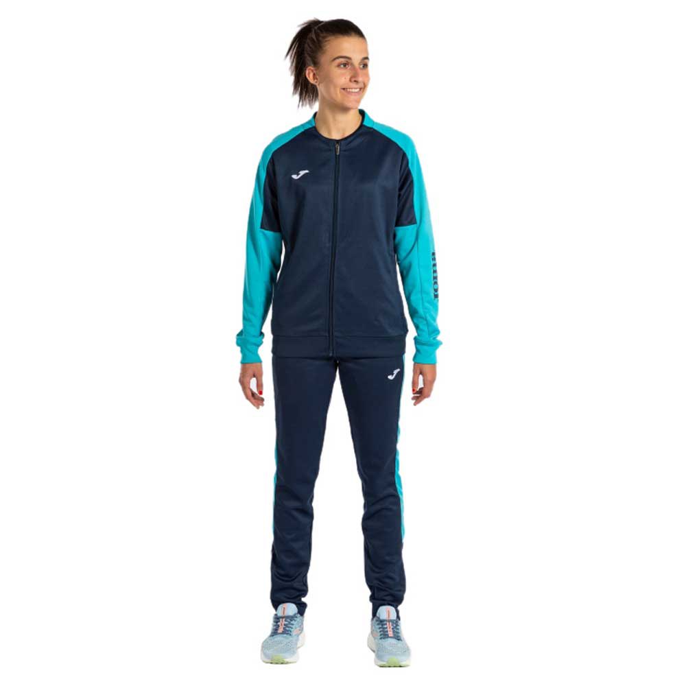Joma Eco Championship Track Suit Blau L Frau von Joma
