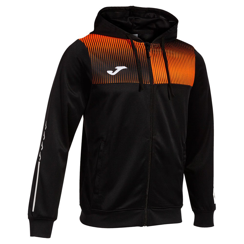 Joma Eco Supernova Full Zip Sweatshirt Schwarz 5-6 Years Junge von Joma