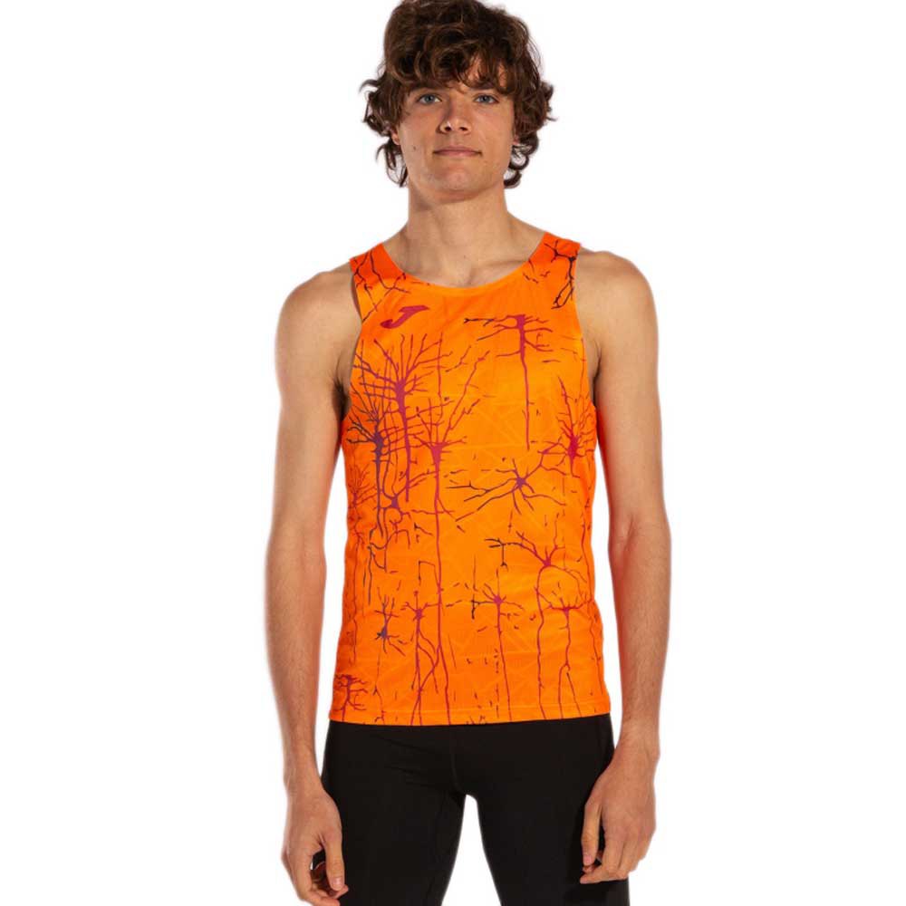 Joma Elite Ix Sleeveless T-shirt Orange S Mann von Joma