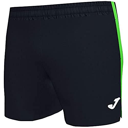 Joma Elite VII Laufshorts für Herren XL schwarz-grün neon von Joma