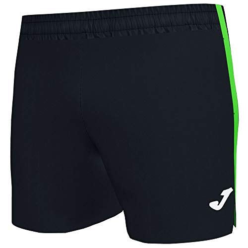 Joma Elite VII Laufshorts für Herren XL schwarz-grün neon von Joma