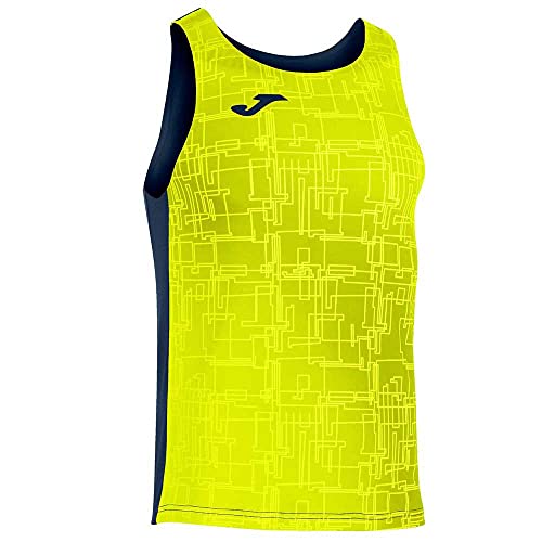 Joma Elite VIII Tank Top Fluor Blau Gelb, 101928.321.L von Joma