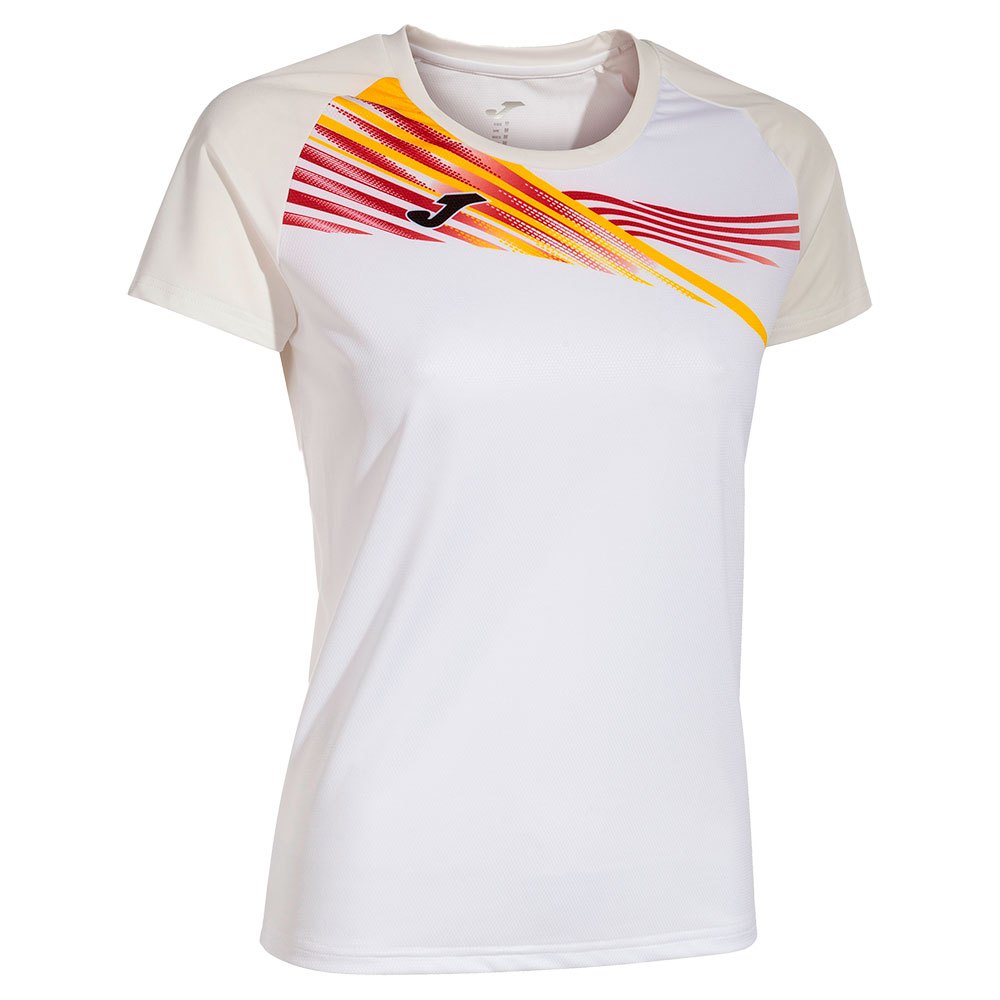 Joma Elite X Short Sleeve T-shirt Weiß L Frau von Joma