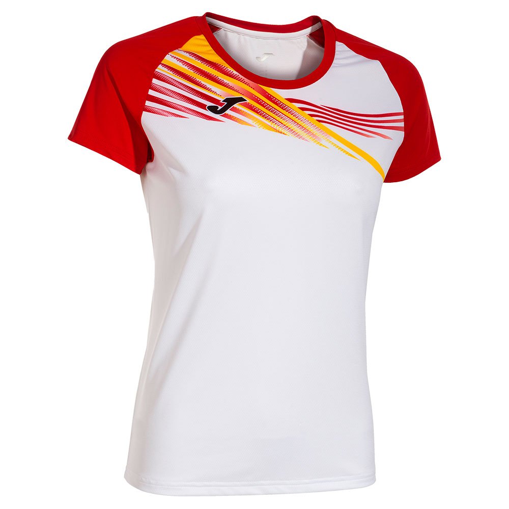 Joma Elite X Short Sleeve T-shirt Weiß S Frau von Joma