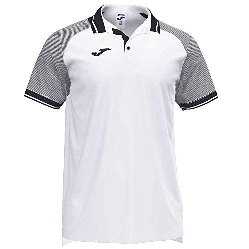 Joma Mens Essential Ii T-Shirt, Schwarz-weiß, 3XS von Joma