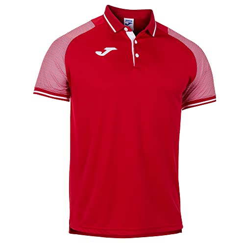 Joma Mens Essential Ii Herren-Poloshirt, Rot, 3XS von Joma