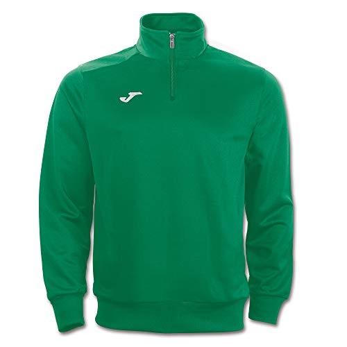 Joma Faraon Herren-Sweatshirt, Grün, halber Reißverschluss, Sweatshirt XXXXXS grün - 450 von Joma