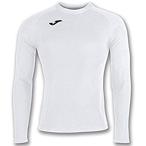 Joma Herren Brama Fleece Thermisches T Shirt , Fleece, Weiß, M EU von Joma