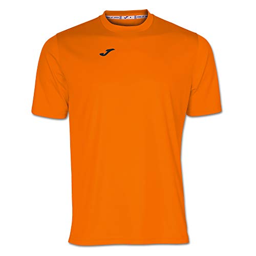 Joma - Herren Kurzarm-Sport-T-Shirt - Leicht und atmungsaktiv - Ideal für alle Sportarten - Combi S- Orange von Joma