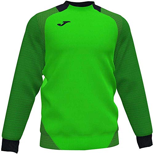 Joma Herren Essential Ii Sweatshirts, Grün fluoreszierend-Schwarz, XL von Joma