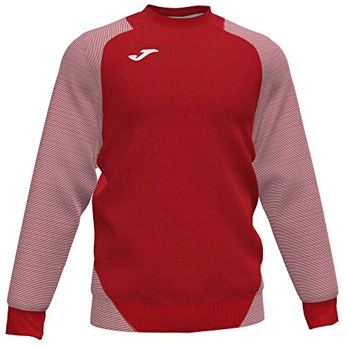 Joma Herren Essential Ii Sweatshirts, Rot/Weiß, XXXXXXS von Joma