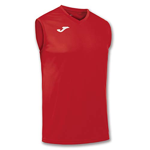 Joma Unisex Camiseta Combi Rojo S/M T Shirt, Rot - 600, XXS EU von Joma