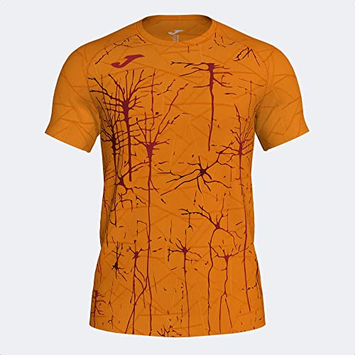 Joma Herren Kurzarm Elite Ix T-Shirt, orange, XXS von Joma