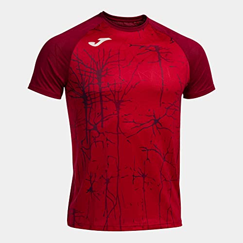 Joma Herren Kurzarm Elite Ix T-Shirt, rot, 3XS von Joma