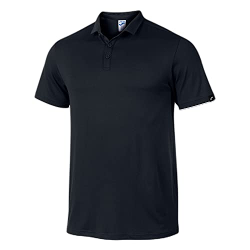 Joma Herren Kurzarm-Poloshirt Sydney T-Shirt, Schwarz, L von Joma