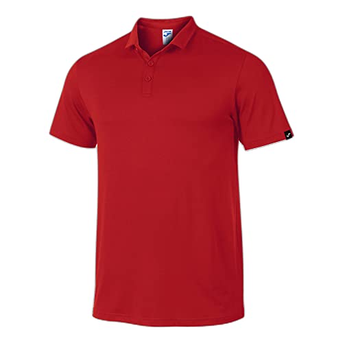 Joma Herren Kurzarm-Poloshirt Sydney T-Shirt, rot, L von Joma