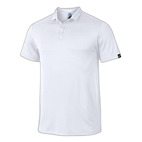 Joma Herren Kurzarm-Poloshirt Sydney T-Shirt, weiß, L von Joma
