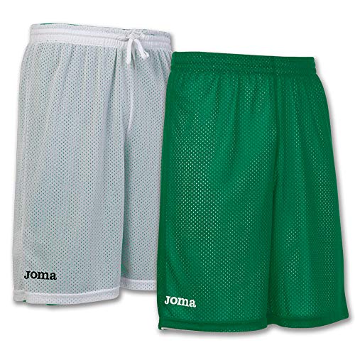 Joma Herren Rookie shorts de basketball, Vert/Blanc, S EU von Joma