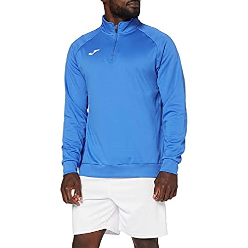 Joma Herren Rotal Faraon Halb-Zip Sweatshirt, Blau , 3XS von Joma