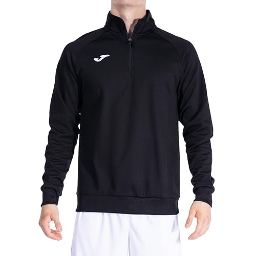 Joma Herren Rotal Faraon Halb-Zip Sweatshirt, Schwarz(Negro - 100), L von Joma