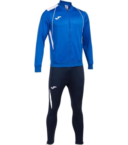 Joma Herren Trainingsanzug, 8XS - 3XL - Chandal Jacke mit Reißverschluss und Taschen – Hose mit Elastischem Bund, Kordelzug und Rippbündchen - Championship VII von Joma