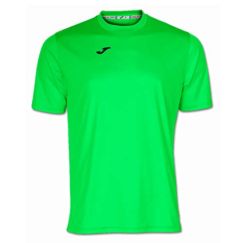 Joma Sports Kombiniertes Kurzarm-T-Shirt Trikot Herren, Grüner Fluor, 6XS-5XS von Joma