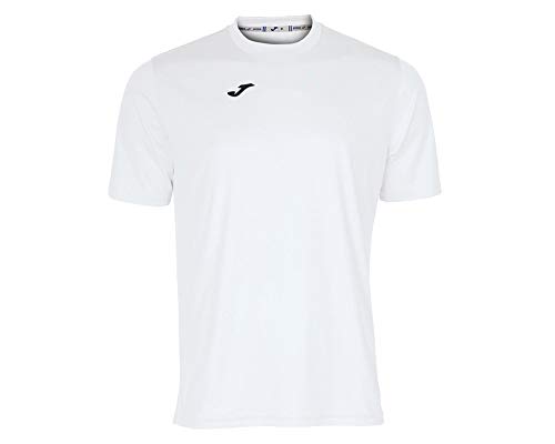 Joma - Herren Kurzarm-Sport-T-Shirt - Leicht und atmungsaktiv - Ideal für alle Sportarten - Combi S- Weiß von Joma