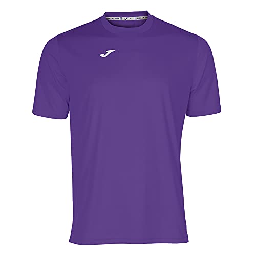 Joma - Herren Kurzarm-Sport-T-Shirt - Leicht und atmungsaktiv - Ideal für alle Sportarten - Combi 6XS-5XS- Lila von Joma