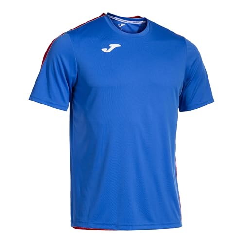 Joma - Herren Kurzarm-Sport-T-Shirt - Leicht und atmungsaktiv - Ideal für alle Sportarten - Combi L-Royal von Joma