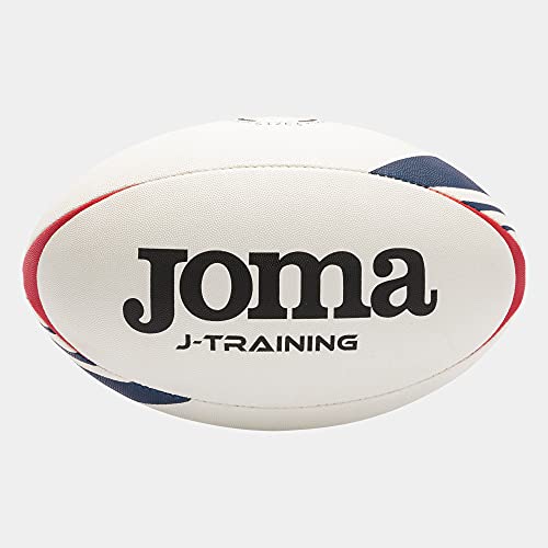 Joma J-Training Rugby Ball 400679-206, Unisex Rugby Balls, White, 5 EU von Joma