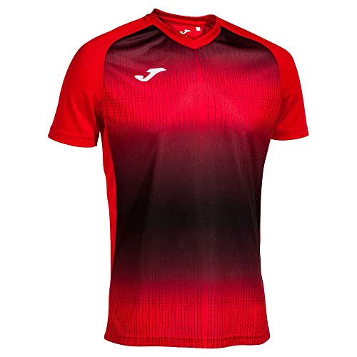 Joma Kurzarmshirt Mann Tger V rot schwarz von Joma