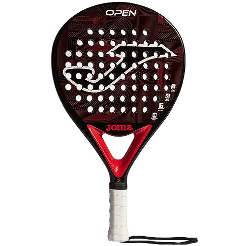 Joma Open Padel Racquet 400814-106, Unisex Paddle Rockets, red, One Size EU von Joma