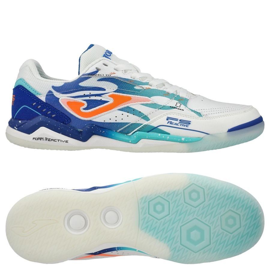 Joma Reactive IN - Weiß/Blau von Joma