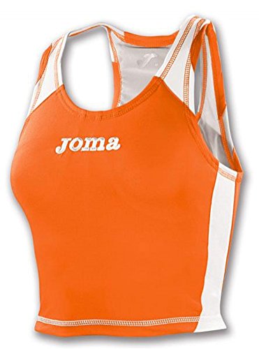 Joma Record, Tanktop Damen, Damen, 1001.23.2038.6-8, orange, 6-8 von Joma