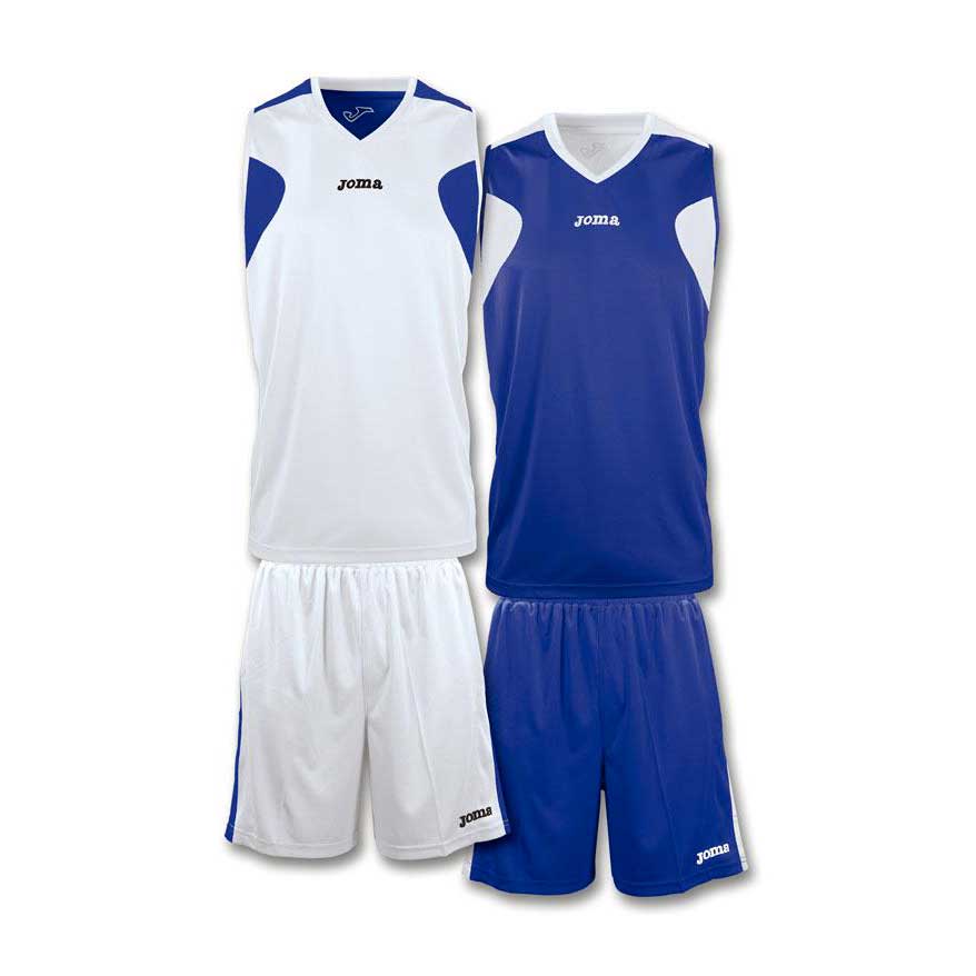 Joma Reversbile Basketball Set Weiß,Blau 10-12 Years von Joma