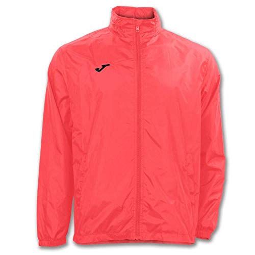 Joma - Herren Regenmantel - Wasserdicht mit Innenfutter - Ideal für Outdoor-Sportarten - Fluorous Korallen - 2XS von Joma