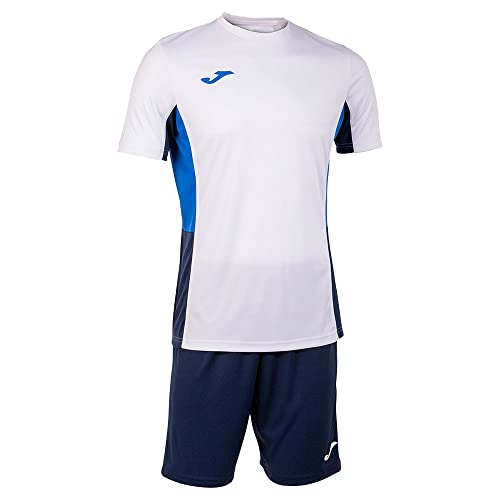 Joma Set mann Danubio II weiss marineblau königsblau von Joma