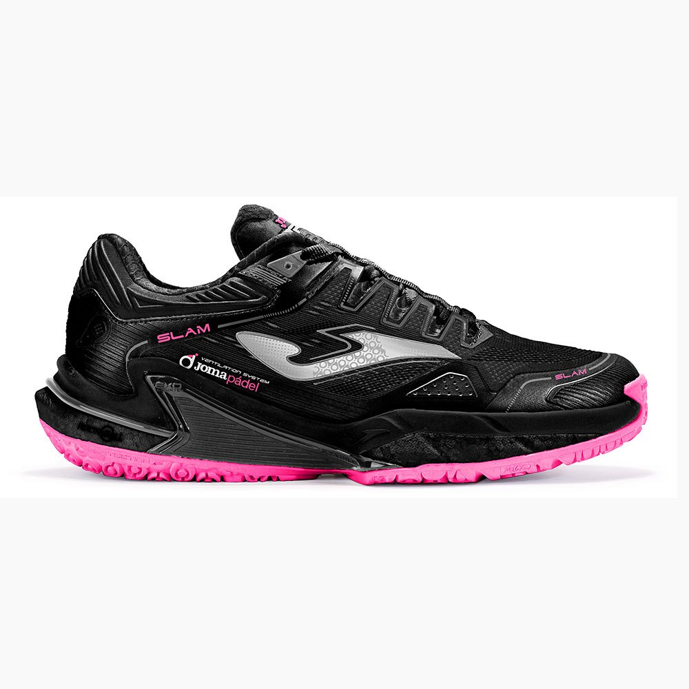 Joma Slam Om Hard Court Shoes Schwarz EU 40 Frau von Joma