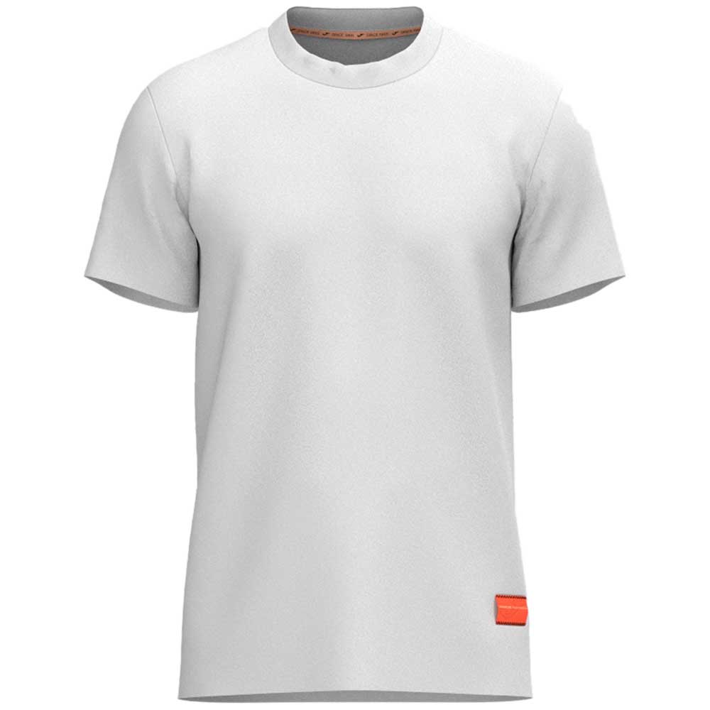 Joma Step Short Sleeve T-shirt Weiß XL Mann von Joma