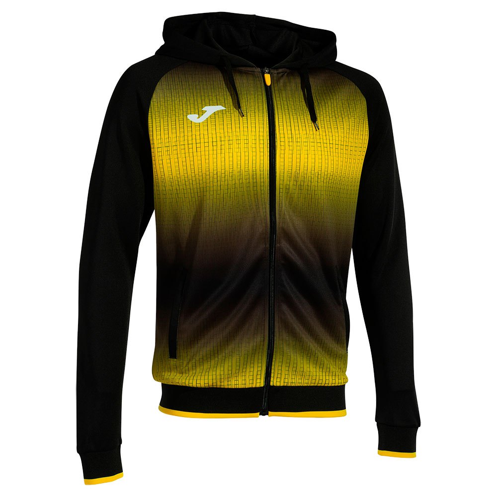 Joma Tiger V Full Zip Sweatshirt Gelb,Schwarz 3XL Mann von Joma