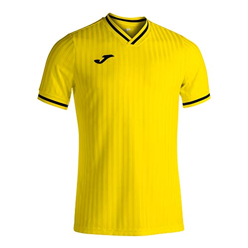 Joma Toletum Iii T-Shirt für Herren, Herren, Unterhemd, 101870185, gelb, S von Joma