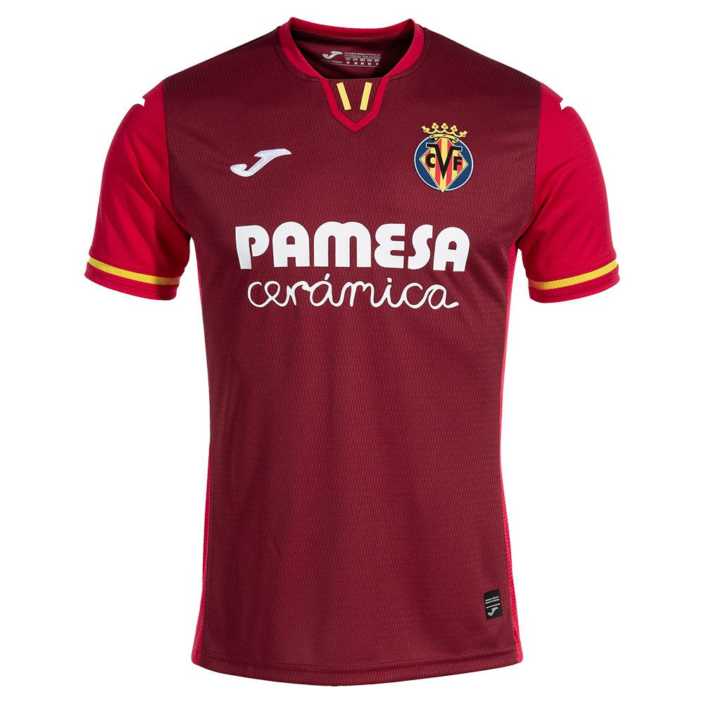Joma Villarreal Cf 23/24 Short Sleeve T-shirt Away Rot M von Joma