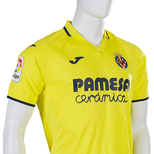 Villarreal CF Offizielles Match-Shirt Erste Ausstattung 22/23, Kurze Arme, Unisex, Gelb, L von Joma
