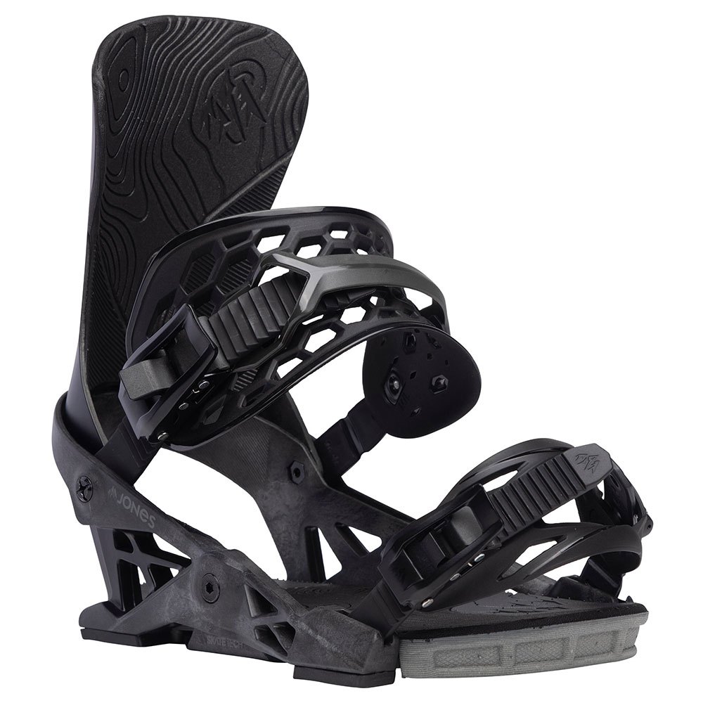 Jones Apollo Snowboard Bindings Schwarz M von Jones