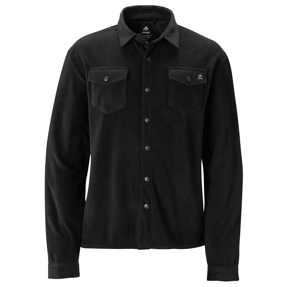 Jones December Recycled Long Sleeve Shirt Schwarz M Mann von Jones