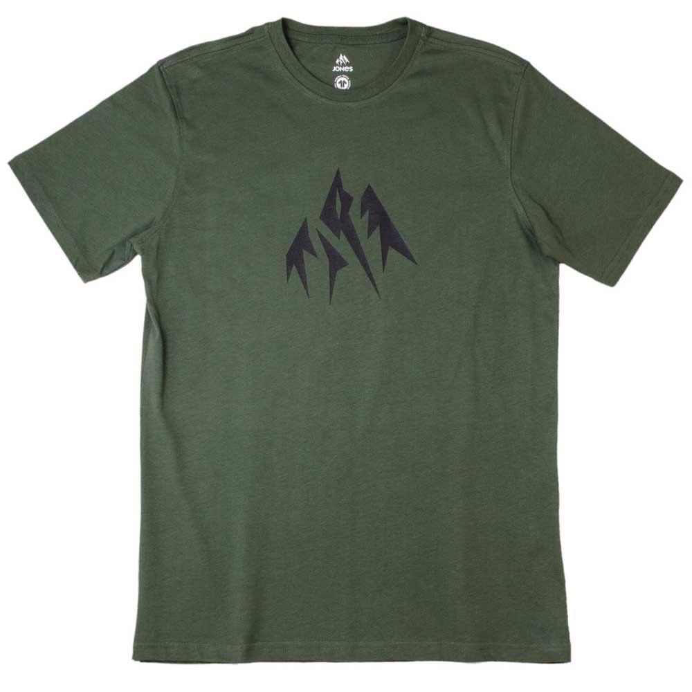 Jones Mountain Journey Short Sleeve T-shirt Grün M Mann von Jones
