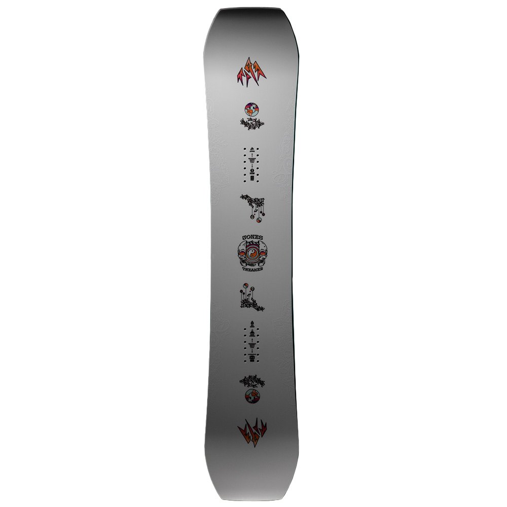 Jones Tweaker Snowboard Silber 151 von Jones