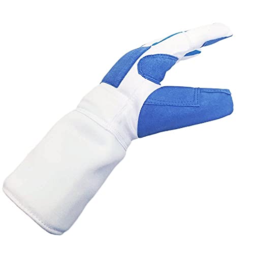 Sport Kinder Erwachsene Anti-Rutsch-Zaun-Handschuh Schutzausrüstung für Folie, Sabre Epee Trainingsgeräte 1 Stück (Linkshänder, S) von Jonscart