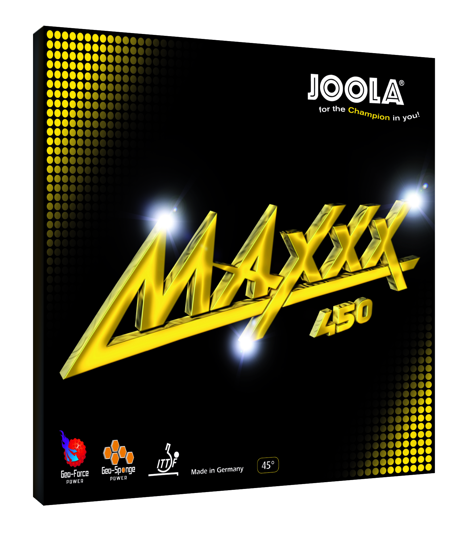 JOOLA MAXXX 450 - Empfehlung für den Spielertyp - OFFENSIV SPIN von Joola