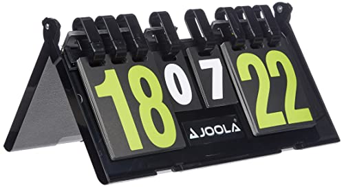 JOOLA 22402 Unisex – Erwachsene Result Tischtennis Zählgerät, Schwarz, 36x21 von JOOLA